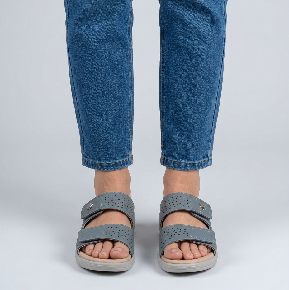 Licia - Chanclas cómodas para mujer.