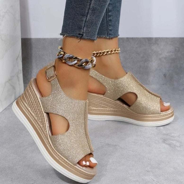 Maeve – Sandalias de Cuña Relajadas