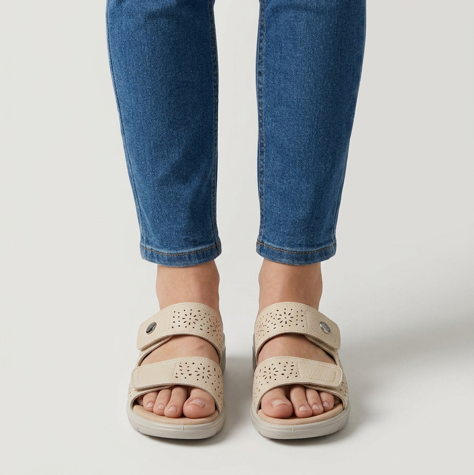 Licia - Chanclas cómodas para mujer.