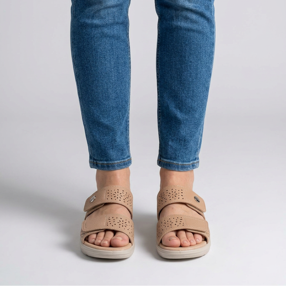 Licia - Chanclas cómodas para mujer.