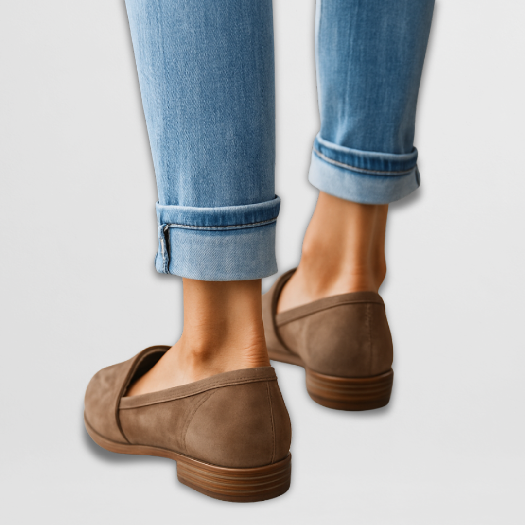 Mocasines de ante