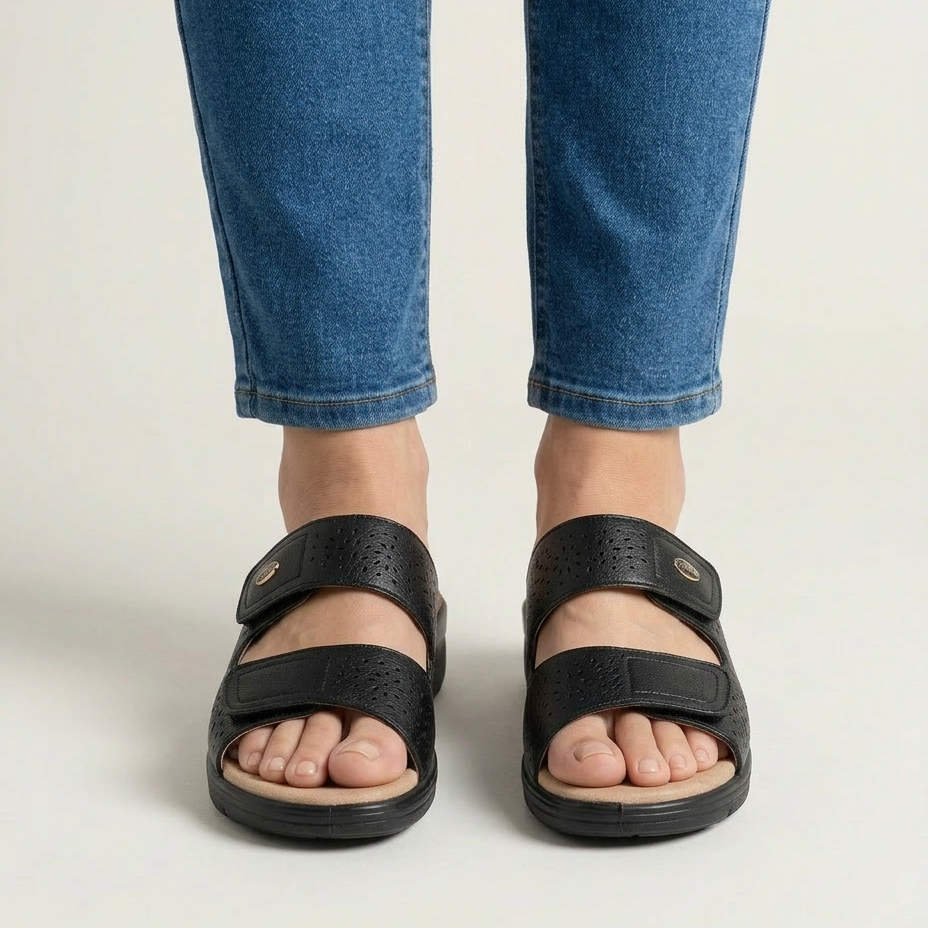 Licia - Chanclas cómodas para mujer.