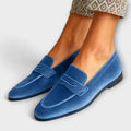 Mocasines de terciopelo suave