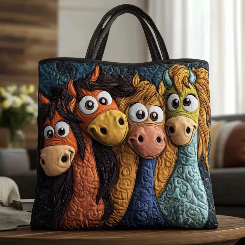 Bolso artesanal con pony