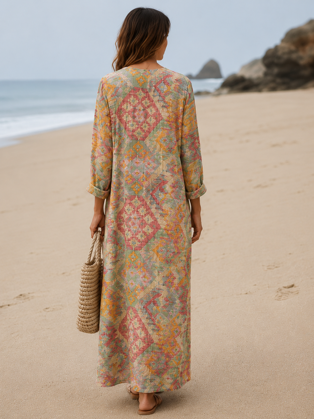 Virginia - Vestido Impreso Brisa de Verano