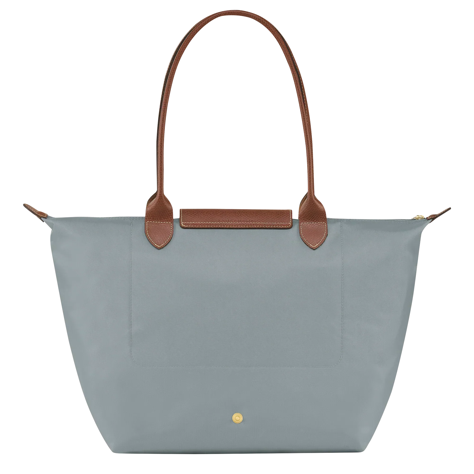 Bolso Grande Nylon Plegable, Acero