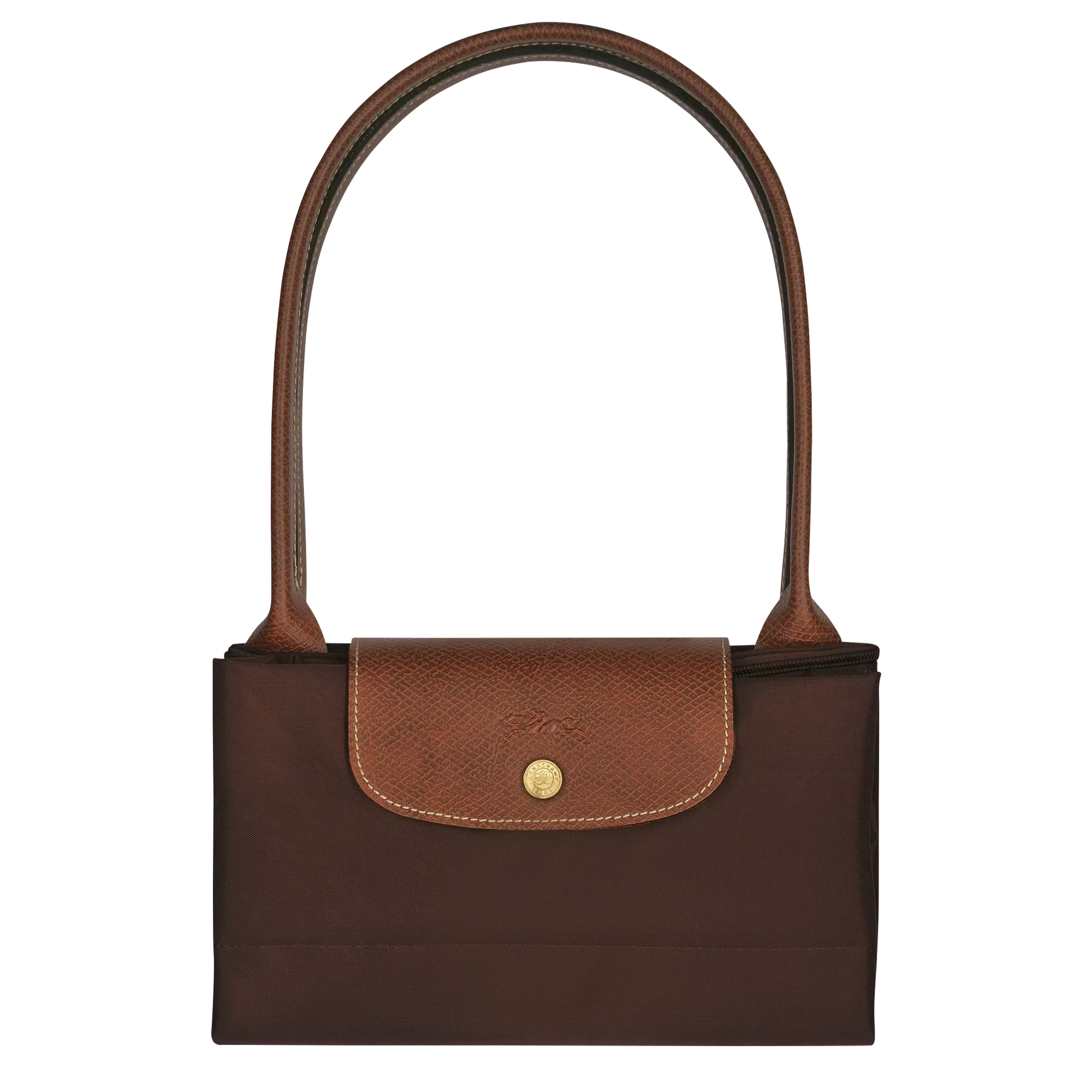 Bolso Grande Nylon Plegable, Ébano