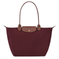 Bolso Grande Nylon Plegable, Burdeos
