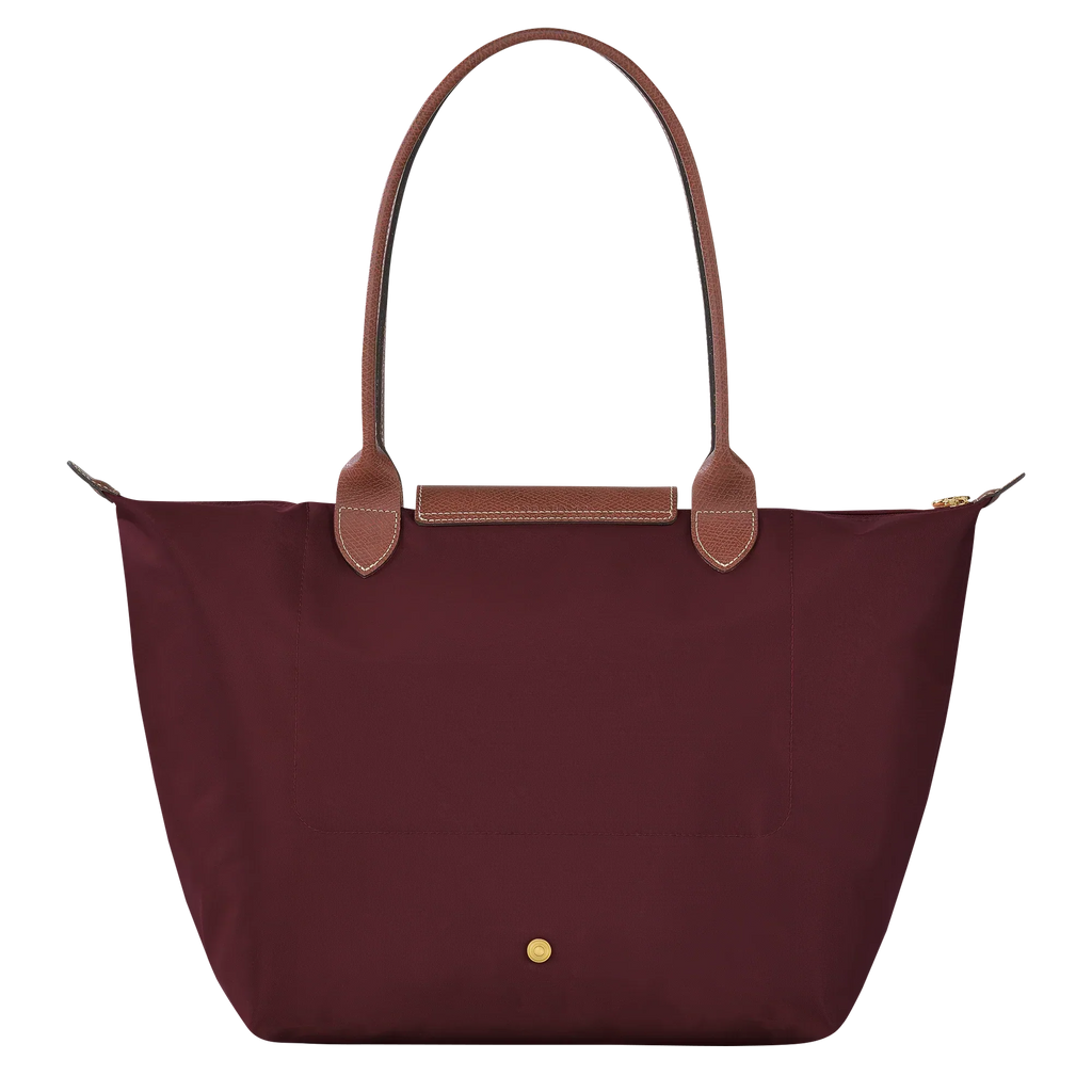 Bolso Grande Nylon Plegable, Burdeos