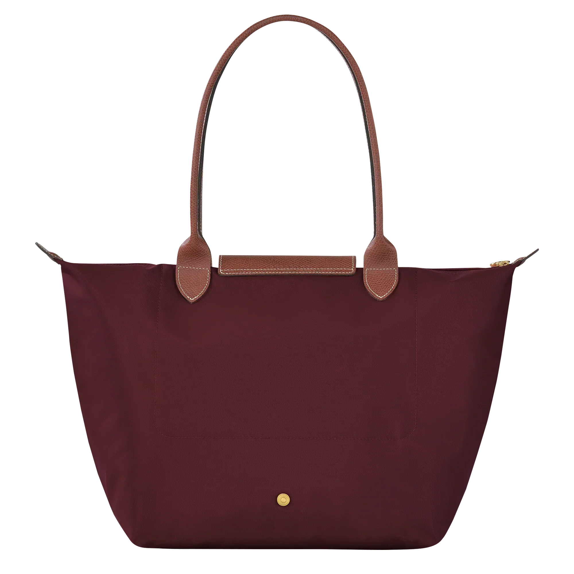 Bolso Grande Nylon Plegable, Burdeos