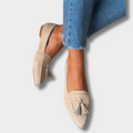 Mocasines elegantes de cuero