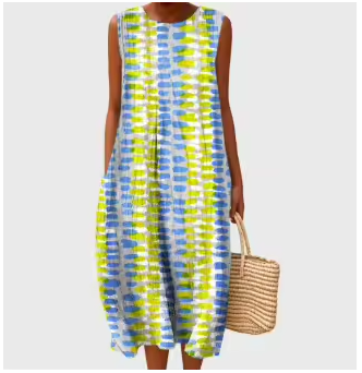 Vestido de verano con estampados