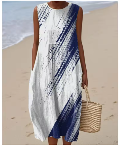 Vestido de verano con estampado