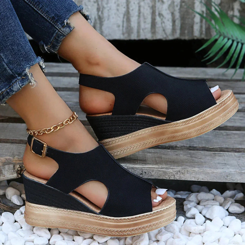 Maeve – Sandalias de Cuña Relajadas