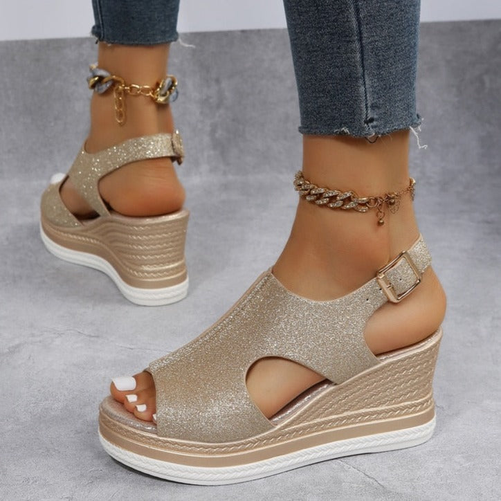 Maeve – Sandalias de Cuña Relajadas