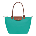 Bolso Grande Nylon Plegable, Turquesa