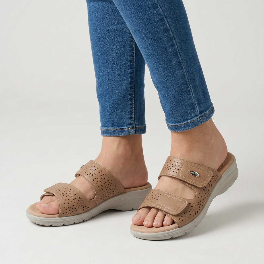 Licia - Chanclas cómodas para mujer.