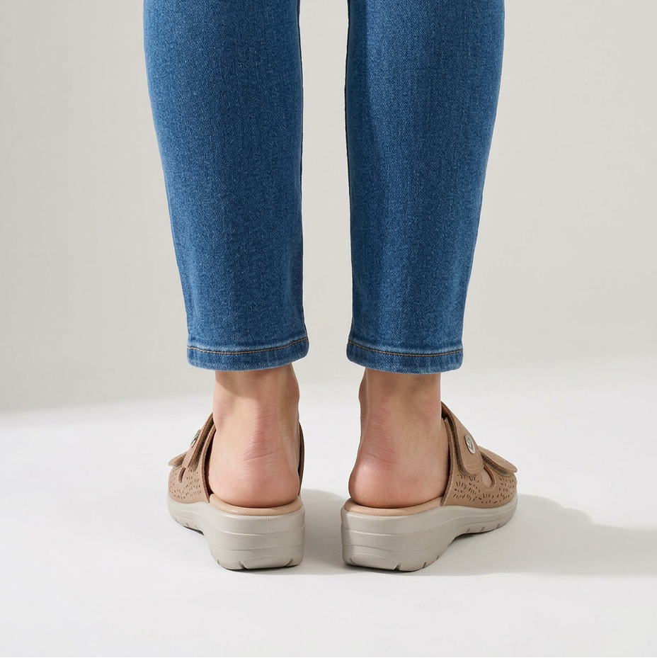 Licia - Chanclas cómodas para mujer.