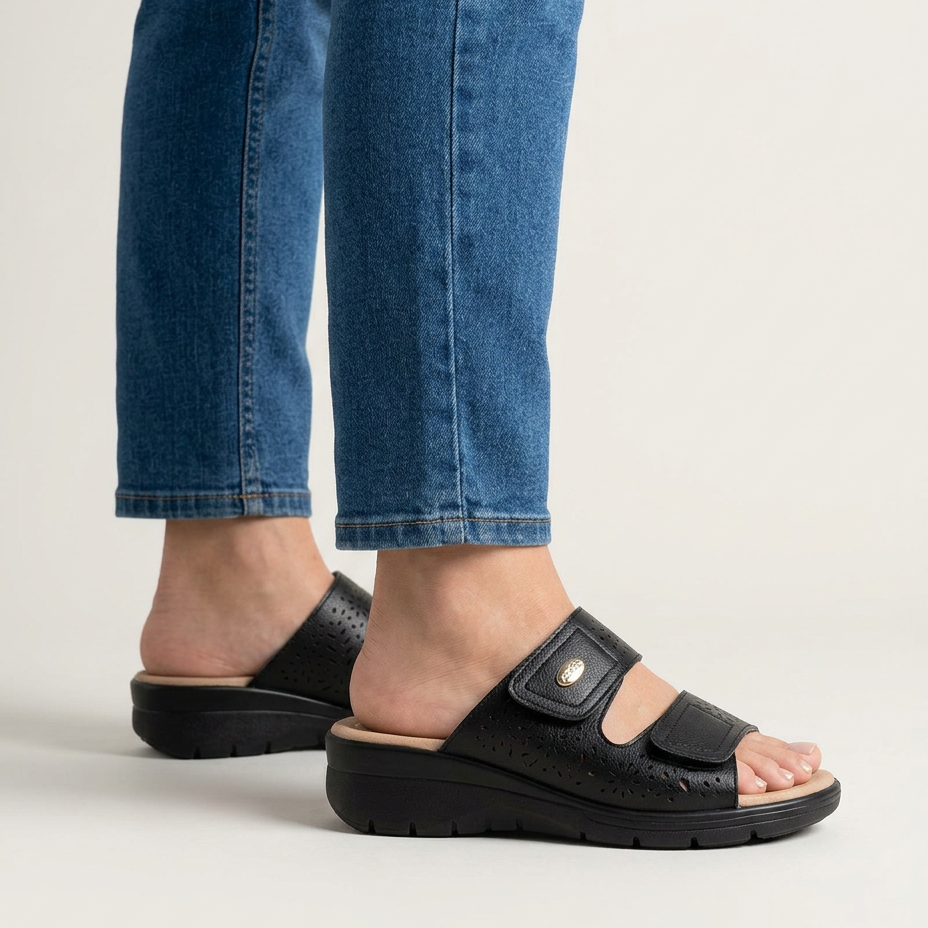 Licia - Chanclas cómodas para mujer.