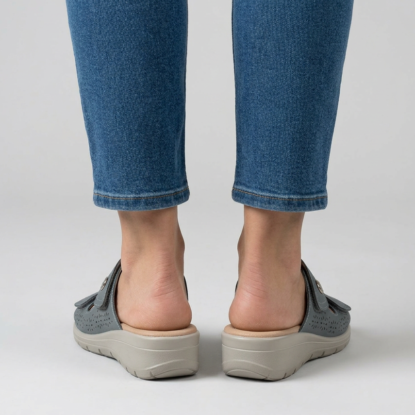 Licia - Chanclas cómodas para mujer.