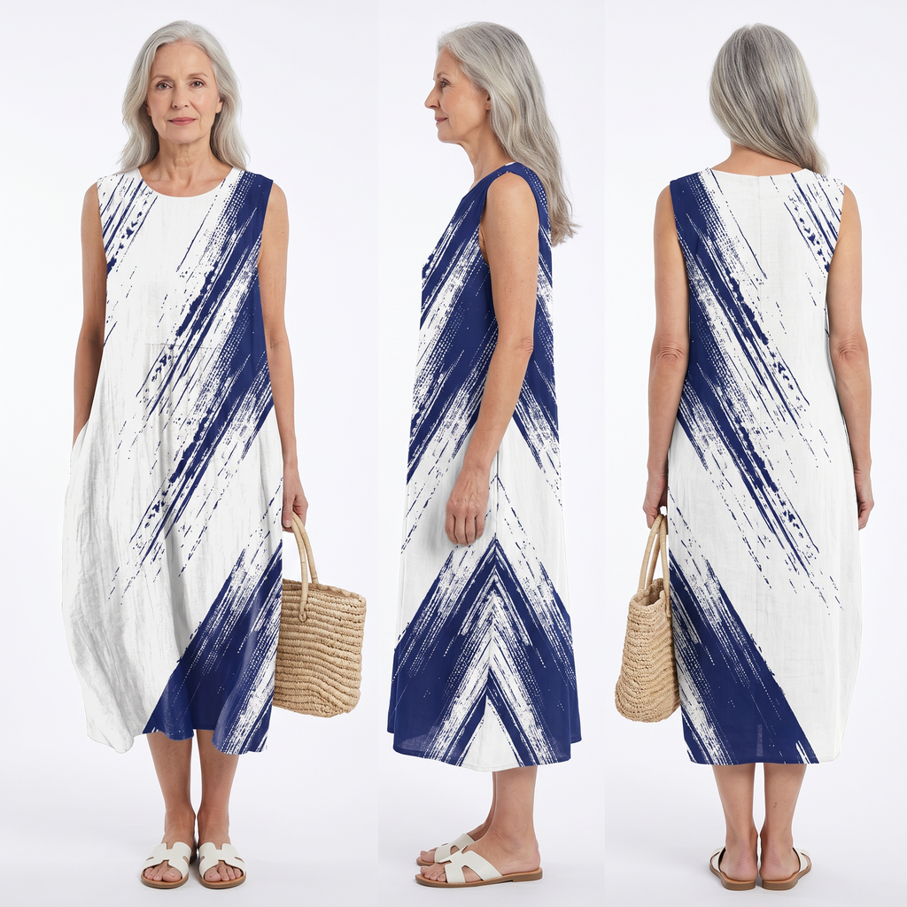 Vestido de verano con estampado