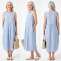 Vestido de verano azul