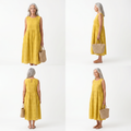 Vestido de verano amarillo