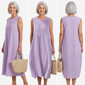 Vestido de verano lila