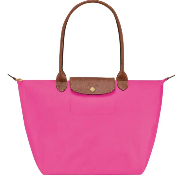 Bolso Grande Nylon Plegable, Negro