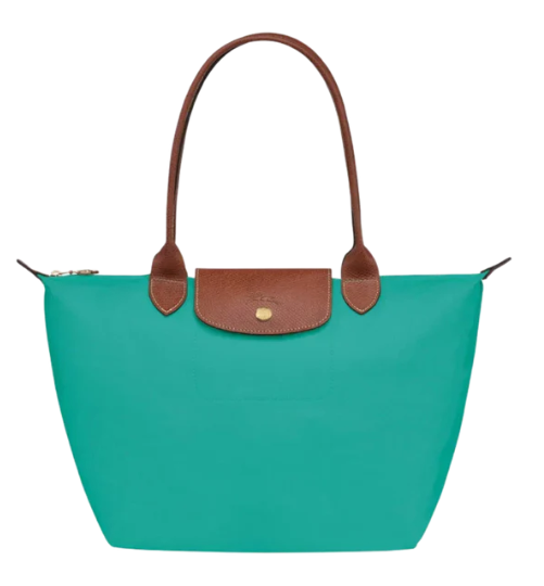 Bolso Grande Nylon Plegable, Negro